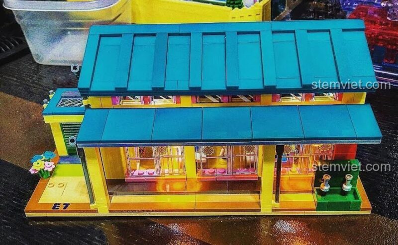 Bộ lắp ghép K20611 Nhà trẻ Song Diệp, đồ chơi lắp ráp 0611, chất liệu nhựa ABS an toàn cho trẻ 6 tuổi