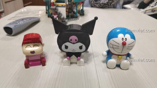 Đồ chơi xếp hình Kuromi K20811 từ Keeppley, mô hình nhân vật Sanrio dễ thương, phù hợp bé gái 6 tuổi, chất lượng cao.