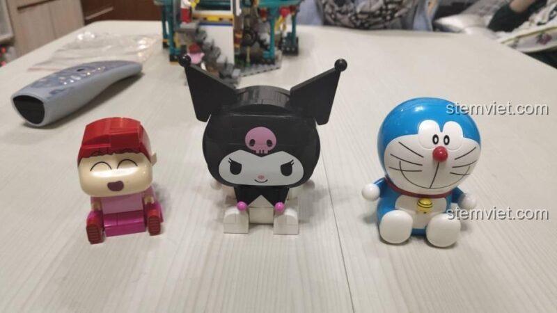 Đồ chơi xếp hình Kuromi K20811 từ Keeppley, mô hình nhân vật Sanrio dễ thương, phù hợp bé gái 6 tuổi, chất lượng cao.