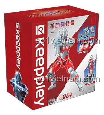 Hộp sản phẩm Mô hình Robot Cơ Động Ultraman Keeppley K21001