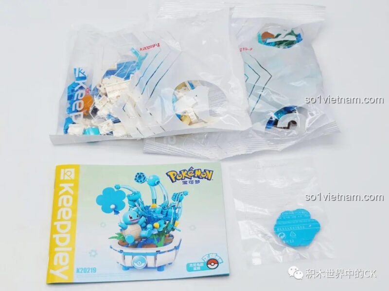 Nhóm các mẫu chậu cây Pokemon Keeppley