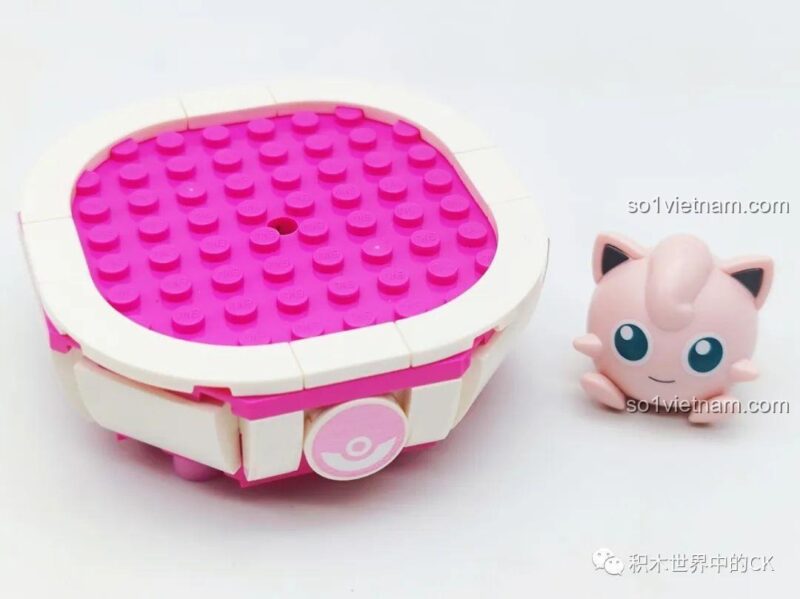 Nhóm các mẫu chậu cây Pokemon Keeppley nhìn từ trên cao