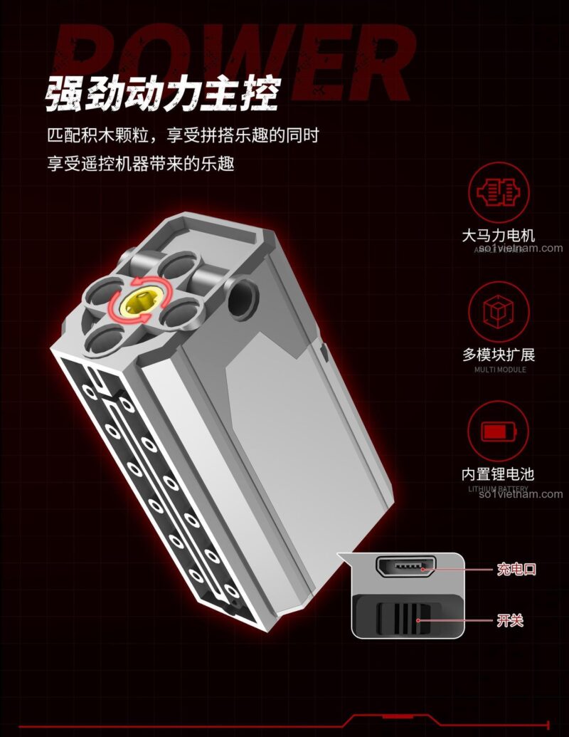 Giao diện ứng dụng trên điện thoại cho phép điều khiển và lập trình cho KeeYee World 96153 Robot Tiểu Bạch. Món đồ chơi công nghệ cao, giá bình dân.