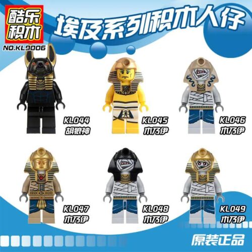 Koolle Blocks KL045 Minifigure Xác ướp Ai Cập, bộ đồ chơi Minifigure Xác ướp Ai Cập giá tốt cho bé trai 6 tuổi, khám phá bí ẩn Ai Cập cổ đại