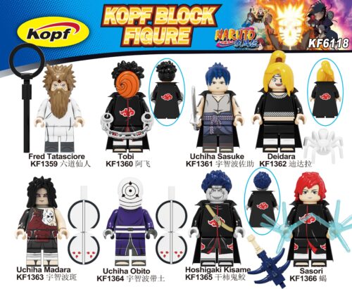 Bộ 8 Minifigure Naruto KF6118 - Tobi
