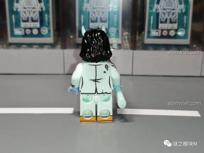 Minifigure Loki KF1556 Kopf KF6141 với áo choàng xanh