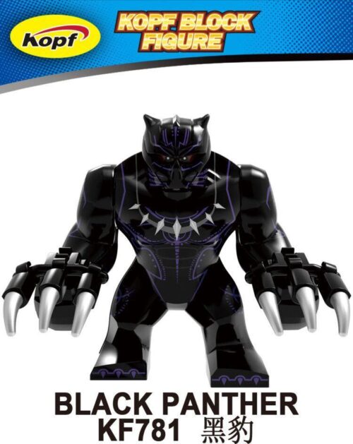 Đồ chơi mô hình Kopf KF781 Black Panther Báo Đen, bộ lắp ghép siêu anh hùng Marvel cho bé trai 9 tuổi, chất lượng cao, giá tốt.