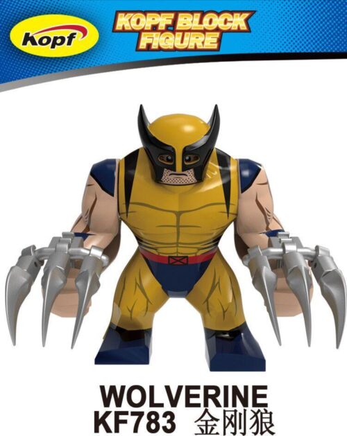 Bộ đồ chơi Người Sói Wolverine Kopf KF783 chất lượng cao, mô hình lớn có khớp cử động linh hoạt, phù hợp bé trai 8 tuổi, giá tốt.