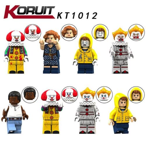 Bộ đồ chơi Minifigure IT Chú Hề Ma Quái Pennywise KORUIT KT1012 chất lượng cao, tái hiện chân thực, phù hợp bé trai 8 tuổi, giá tốt.