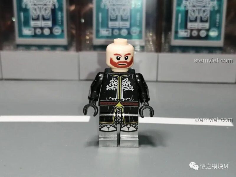 Minifigure lính Gondor trọng giáp KORUIT KT1015 với vũ khí, đồ chơi mô hình Chiến binh Gondor.