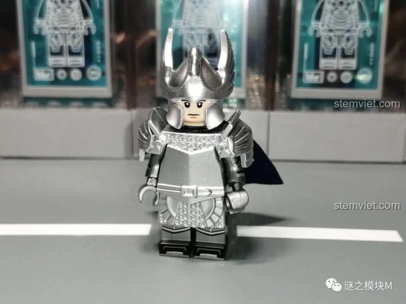 Bộ 6 Minifigure Kỵ Sĩ Thiên Nga Dol Amroth KORUIT KT1051, đồ chơi lắp ráp chất lượng cao cho bé trai 8 tuổi, giá tốt.