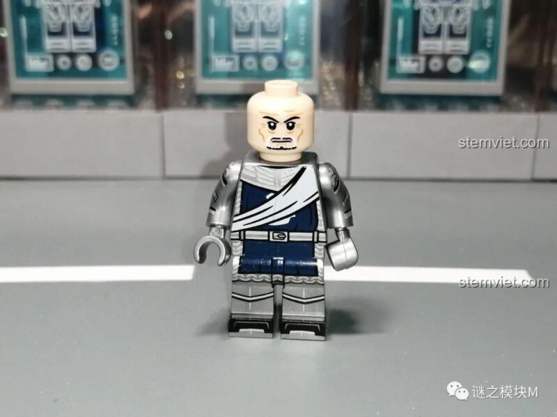 Vũ khí minifigure KORUIT bao gồm kiếm, cung, giáo, bộ đồ chơi Kỵ Sĩ Thiên Nga Dol Amroth.