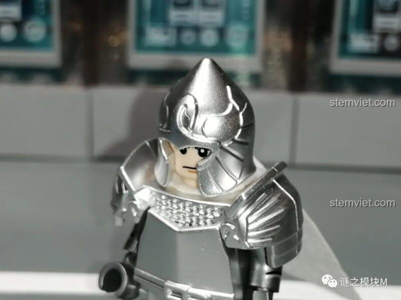 Hộp sản phẩm bộ 6 Minifigure Kỵ Sĩ Thiên Nga Dol Amroth KORUIT KT1051, set đồ chơi chất lượng cao.