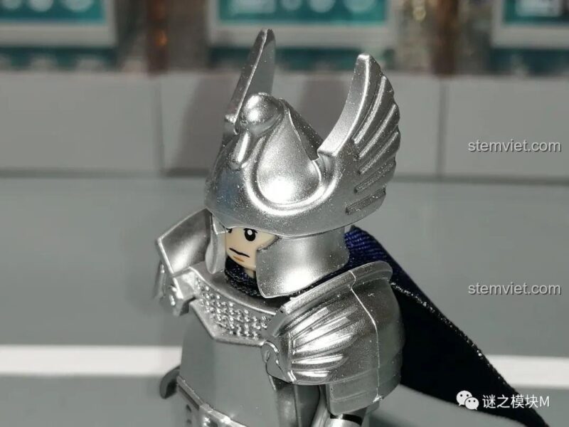 Hộp sản phẩm bộ 6 Minifigure Kỵ Sĩ Thiên Nga Dol Amroth KORUIT KT1051, đồ chơi lắp ghép giá tốt cho bé trai.