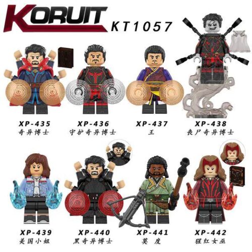 Bộ lắp ghép minifigure Doctor Strange 8 mẫu KORUIT KT1057