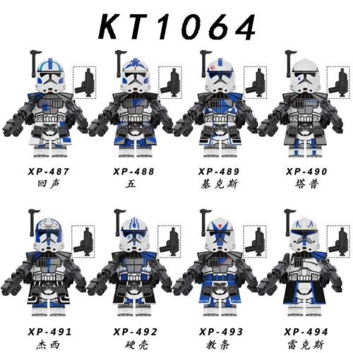 Bộ đồ chơi Star Wars KORUIT KT1064 Bộ 8 Minifigures Lính Clone Chiến Binh Ngân Hà cho bé trai 8 tuổi, giá tốt.