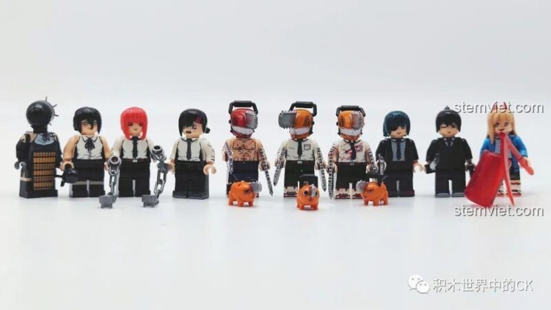 Minifigure Denji XP-506 dạng người thường.