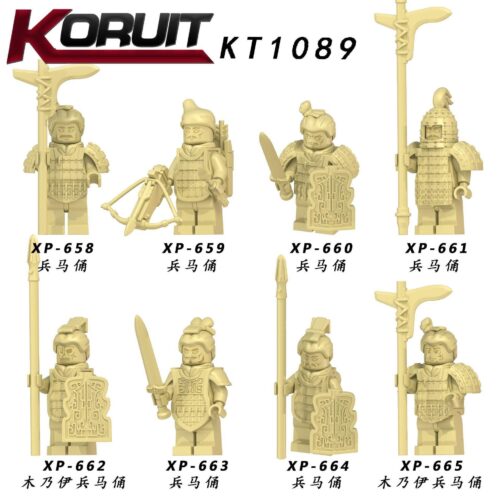 Bộ 8 Minifigure Binh Mã Dũng KORUIT KT1089 đồ chơi mô hình chất lượng cao cho bé trai 6 tuổi giá tốt