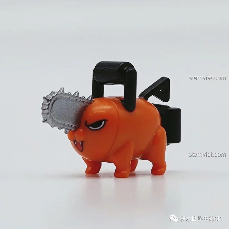Cận cảnh minifigure Reze XP-512 từ bộ sưu tập KORUIT Chainsaw Man.