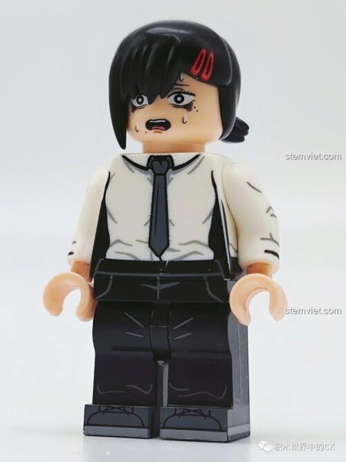 Hình ảnh review chi tiết minifigure Higashiyama Kobeni XP-514 với biểu cảm hoảng sợ. Một sản phẩm KORUIT chất lượng cao.