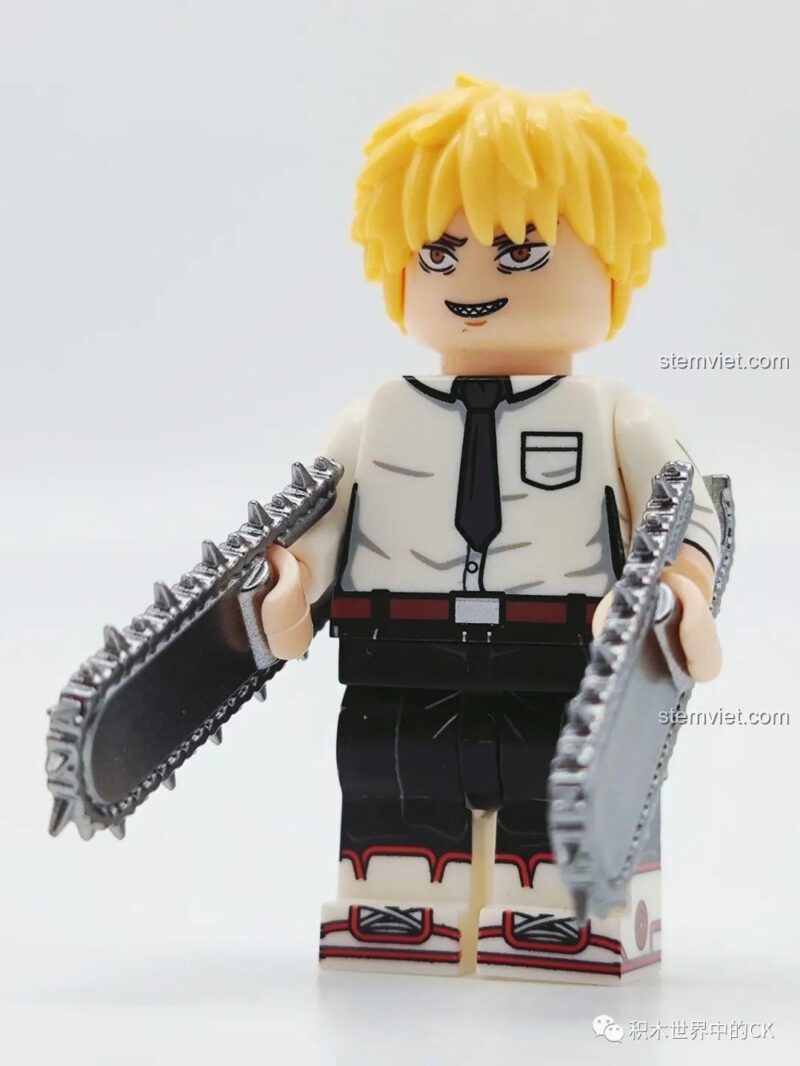 Cận cảnh minifigure Power XP-507 từ bộ sưu tập KORUIT Chainsaw Man.