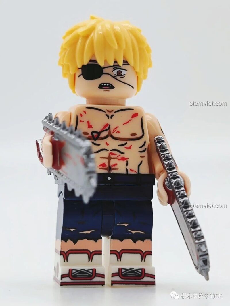 Mặt sau của minifigure Himeno XP-509.