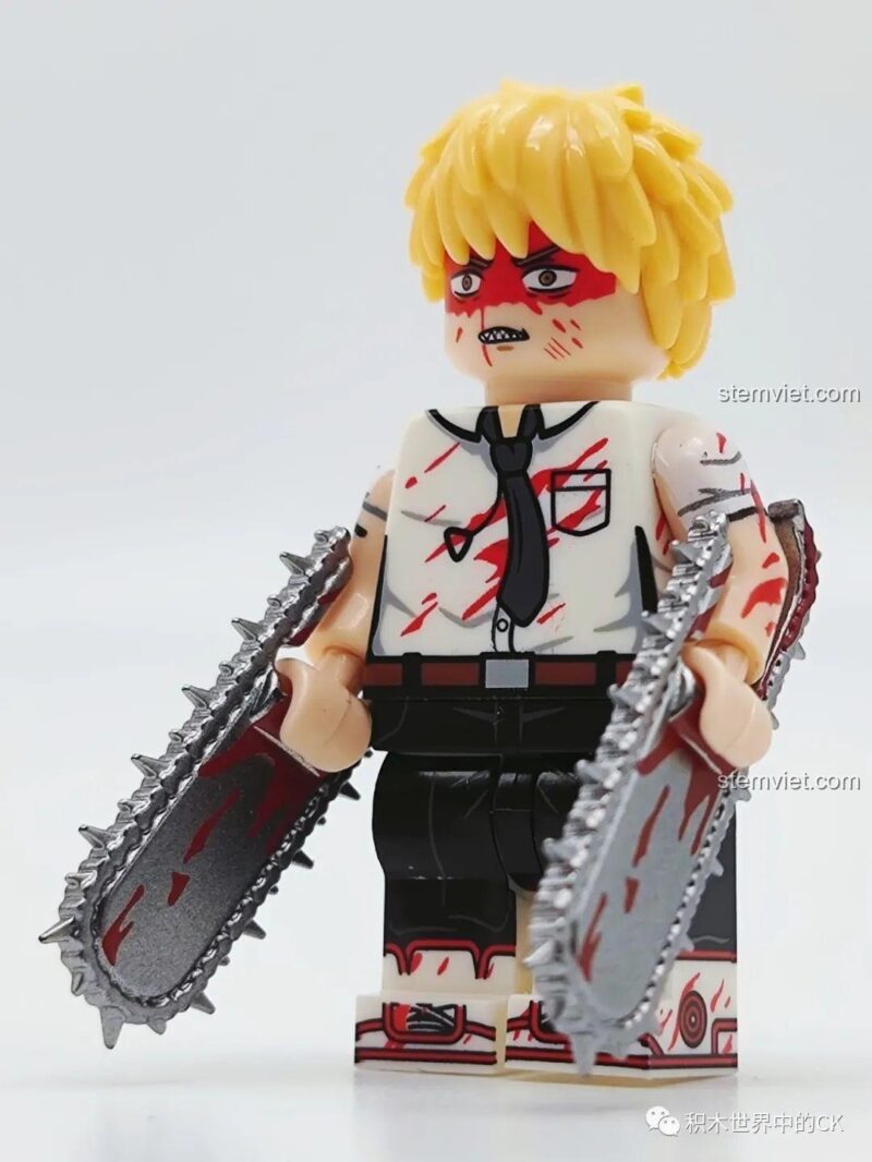 Mặt sau của minifigure Aki Hayakawa XP-511.