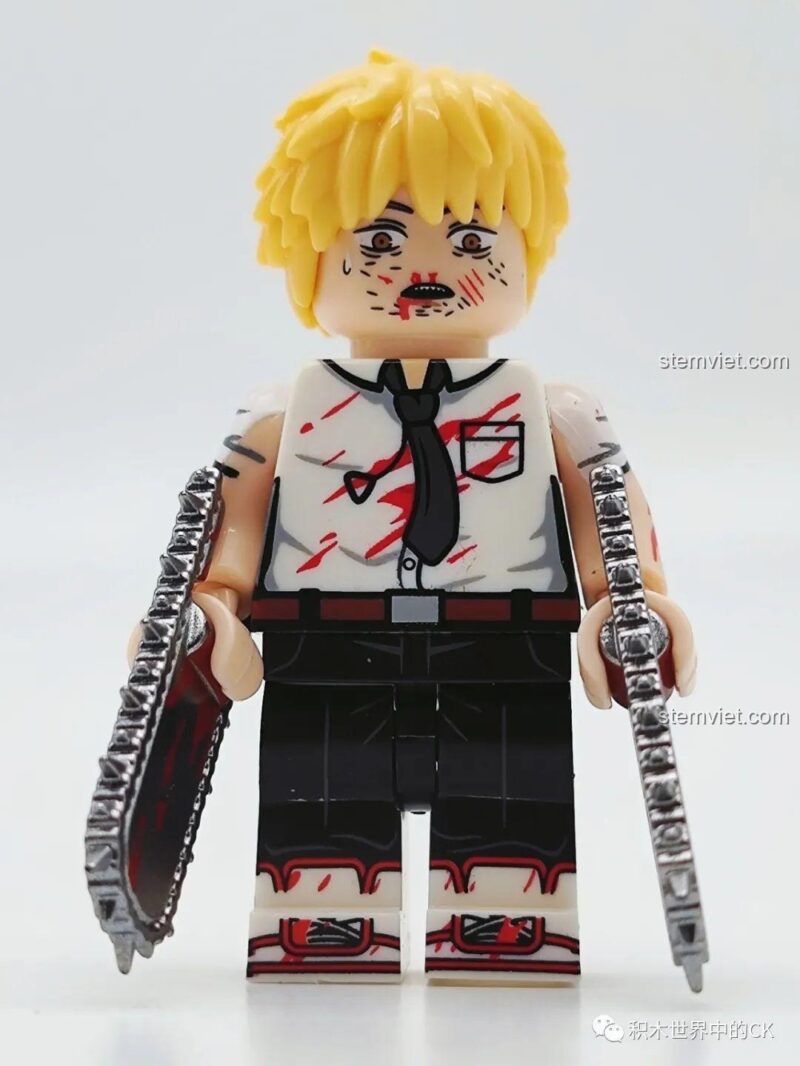 Minifigure Aki Hayakawa XP-511 với vũ khí.