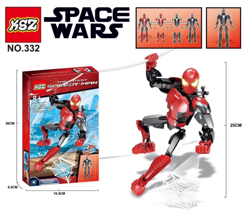 Bộ đồ chơi Spider-Man KSZ 332