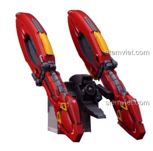 Hai khẩu pháo lớn gắn trên vai của mô hình Mecha KUYU MOXING 10034, chi tiết sắc nét, đáng tiền.