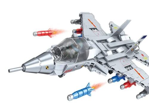 Bộ lắp ghép Máy bay chiến đấu J-15 KUYU MOXING KY7060 bắn đạn nhựa, đồ chơi lắp ráp Tiêm kích J-15 cho con trai 6 tuổi giá tốt.