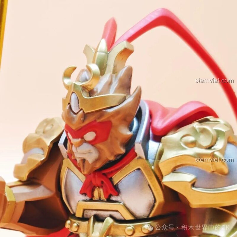 Mô hình Tôn Ngộ Không Kuzhao Studio 11720 nhìn chính diện, đại nhân vật Tây Du Ký, chi tiết tinh xảo.