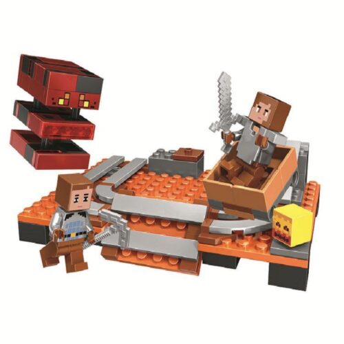 Bộ lắp ghép Thế giới Minecraft Lari Bela 10958, đồ chơi lắp ráp cảnh nhỏ Minecraft 132 chi tiết, tương thích LEGO®, phù hợp bé trai bé gái 6 tuổi, giá tốt.