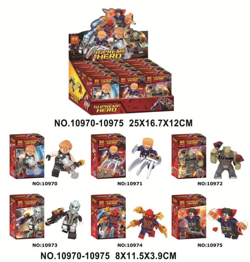 Bộ đồ chơi LARI BELA 10973 Minifigure Thanos Supreme HERO cho bé trai 6 tuổi, chất lượng tốt, giá rẻ.