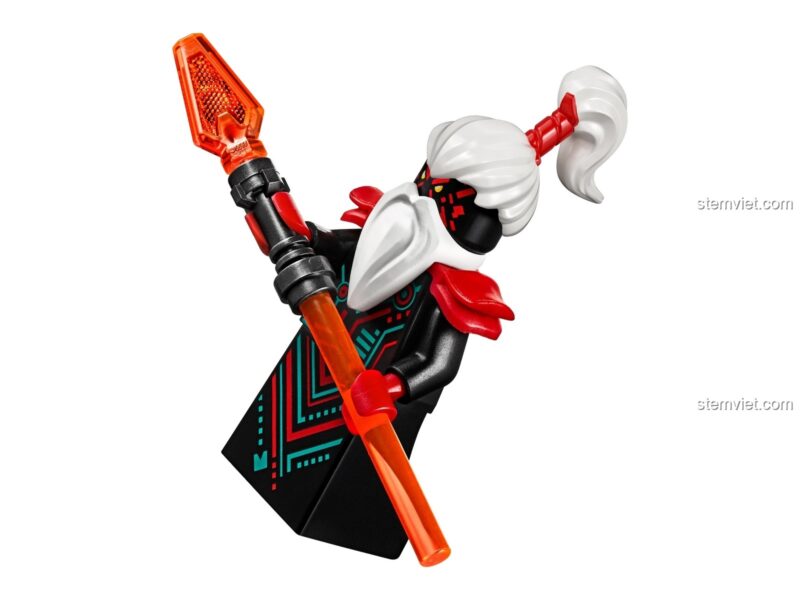 Cận cảnh minifigure Unagami từ bộ LEGO® 71711, ảnh trùng lặp.