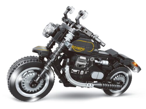 Bộ lắp ráp Mô tô Triumph Bobber LEIBAO 8156 màu đen, đồ chơi mô hình xe mô tô Bobber cho bé trai 6 tuổi, chất lượng cao, giá tốt.