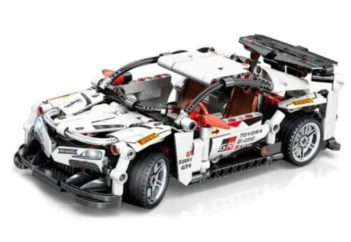 bộ lắp ráp Toyota Supra, đồ chơi mô hình Supra Ngưu Ma Vương, xe thể thao tỉ lệ 1:24, động cơ kéo lùi mạnh mẽ, cho bé trai 6 tuổi, giá tốt
