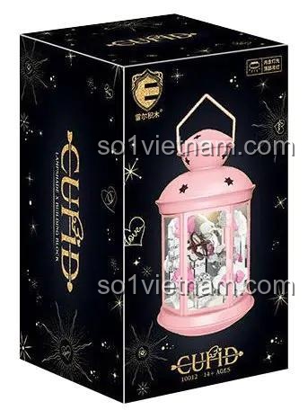 Hộp sản phẩm Đèn lồng tình yêu Cupid LELE 10012, đồ chơi lắp ráp mô hình, quà tặng ý nghĩa