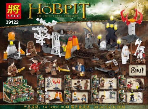 Bộ đồ chơi Chúa tể những chiếc nhẫn Hobbit Lele 39122, đồ chơi lắp ráp cho bé trai 6 tuổi giá tốt