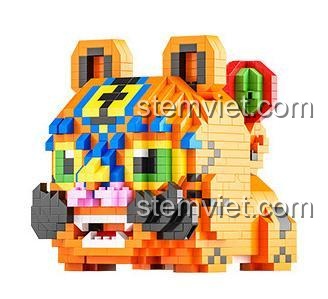 Bộ đồ chơi LELE BROTHER W2504 Ngũ Hổ Lâm Môn - Hổ Bình An