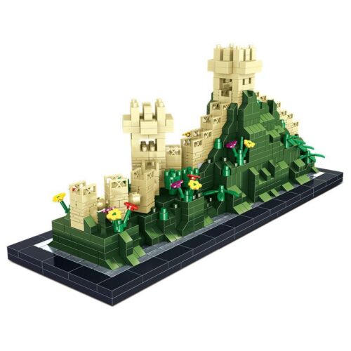 Bộ đồ chơi Lezi LZ8013 Vạn Lý Trường Thành mô hình kiến trúc kỳ vĩ cho bé trai 6 tuổi