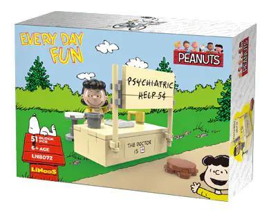 Hộp bộ đồ chơi Snoopy: Lucy Advice Booth LN8072