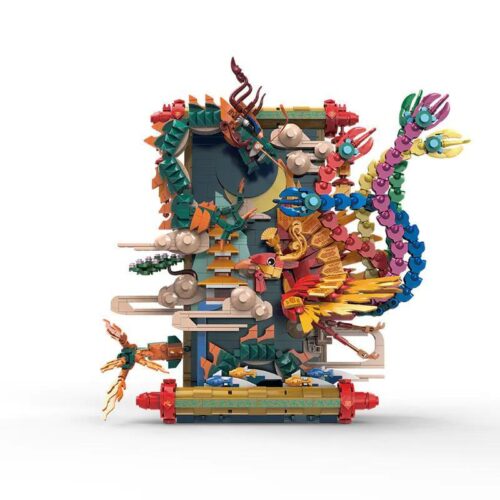 Mô hình Rồng Phượng Trình Tường LiNoos LN7042