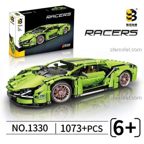 Tổng quan đồ chơi mô hình Lamborghini Sián Lianhe Chuangxiang 1330 với 1073 chi tiết, quà tặng hấp dẫn cho con trai.