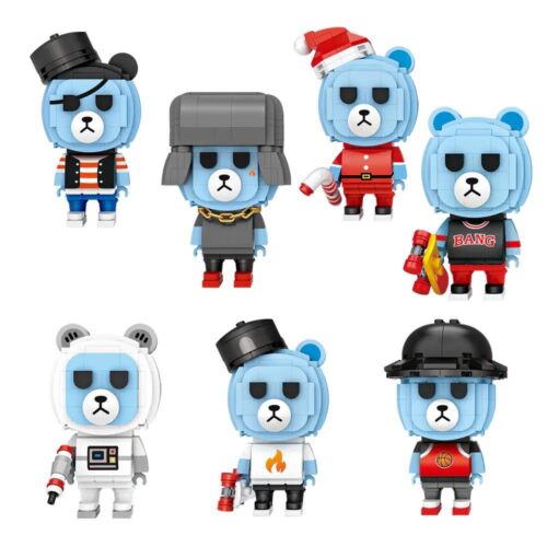 Bộ lắp ghép Gấu BangBangBear LOZ 1311, đồ chơi mô hình Gấu Trứng Bí Mật cho bé trai 6 tuổi giá rẻ.