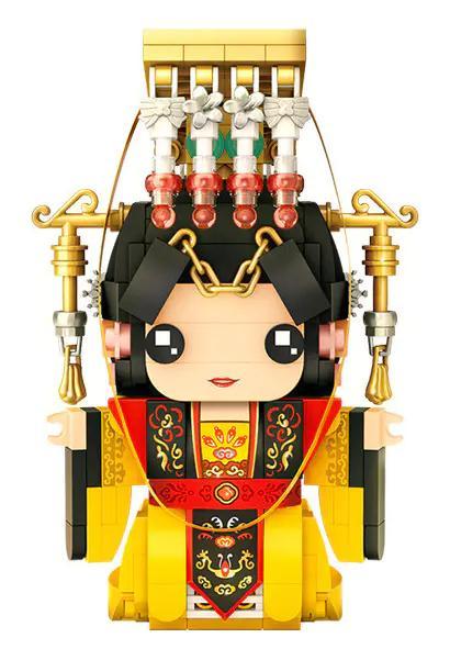 bộ lắp ghép Võ Tắc Thiên LOZ 1340, mô hình Nữ Đế uy nghi cho bé gái 6 tuổi, giá rẻ