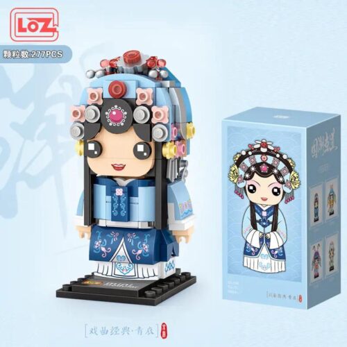bộ lắp ghép Mô hình Thanh Y Kinh kịch LOZ 1543, đồ chơi mô hình nhân vật Kinh kịch Thanh Y cho bé gái 6 tuổi, giá tốt