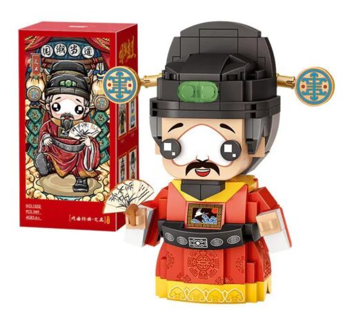 Bộ lắp ghép LOZ 1552 Mô hình Kinh kịch Văn Xú, đồ chơi mô hình Quốc Triều tinh xảo, phát triển tư duy cho bé trai 6 tuổi, giá tốt.