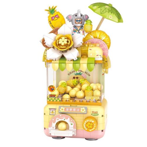 Bộ lắp ghép Máy Gashapon Đá Bào Dứa LOZ 1677, đồ chơi mô hình cho bé gái 8 tuổi giá rẻ.