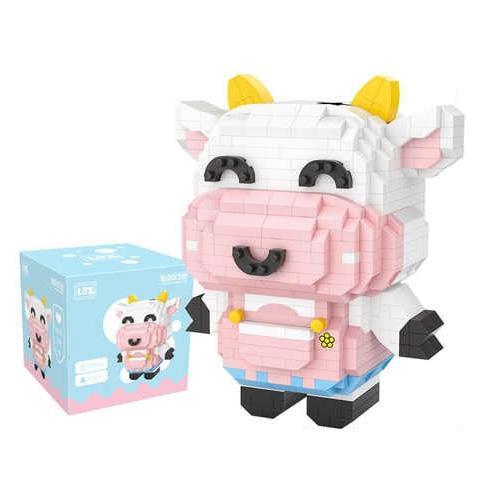 bộ lắp ghép Mô hình Bò Sữa LOZ 9254 đáng yêu cho bé gái 6 tuổi giá tốt